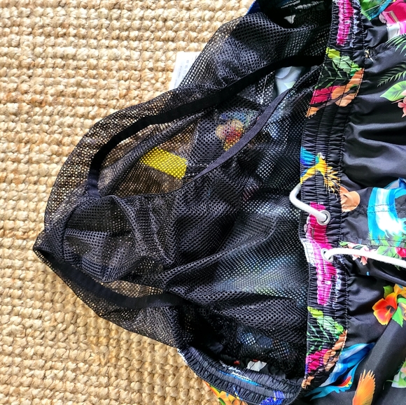 Guess Beach Tropical Swim Trunks - Picture 6 of 7